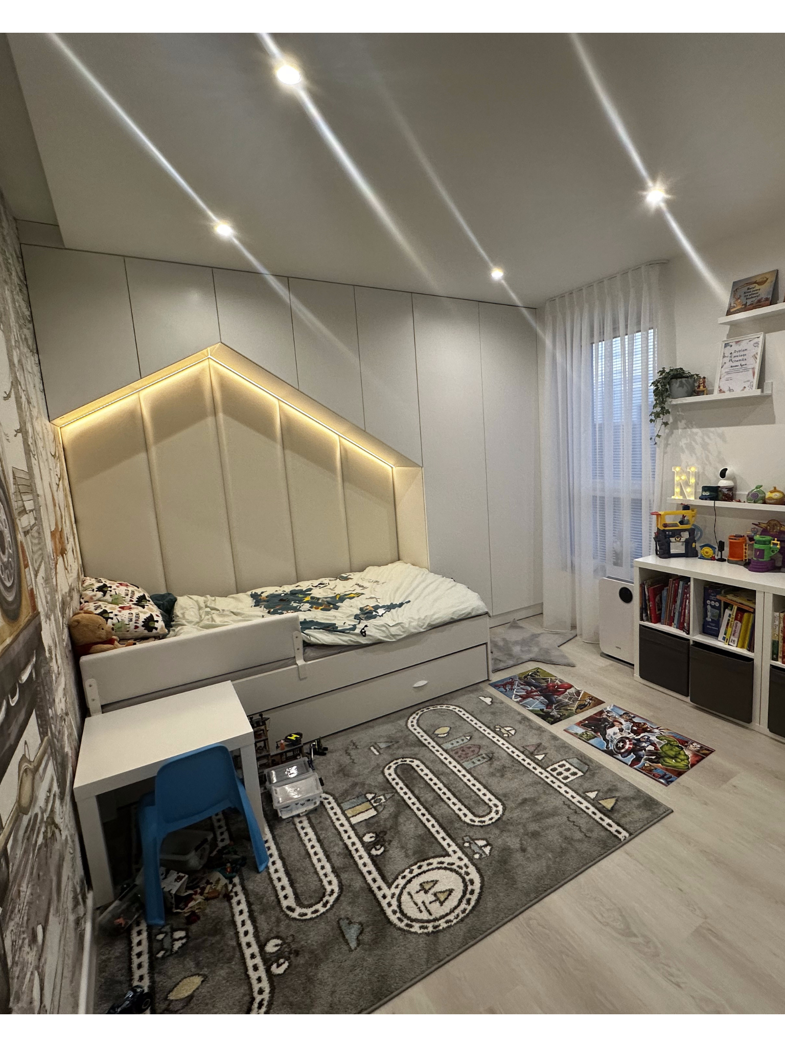 Projekt wnętrza glamour – realizacja MiZart Design w Lublinie