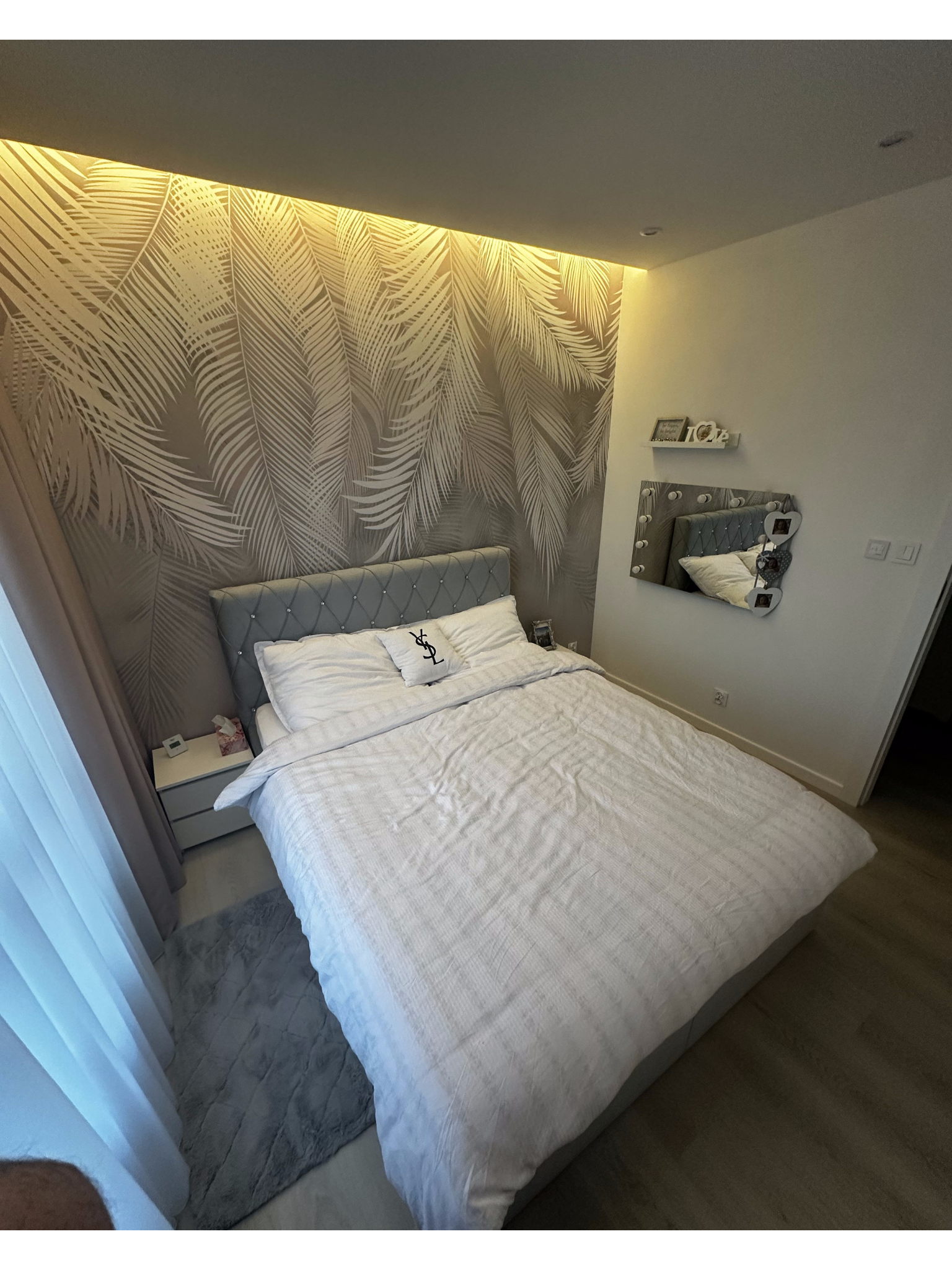 Projekt wnętrza glamour – realizacja MiZart Design w Lublinie