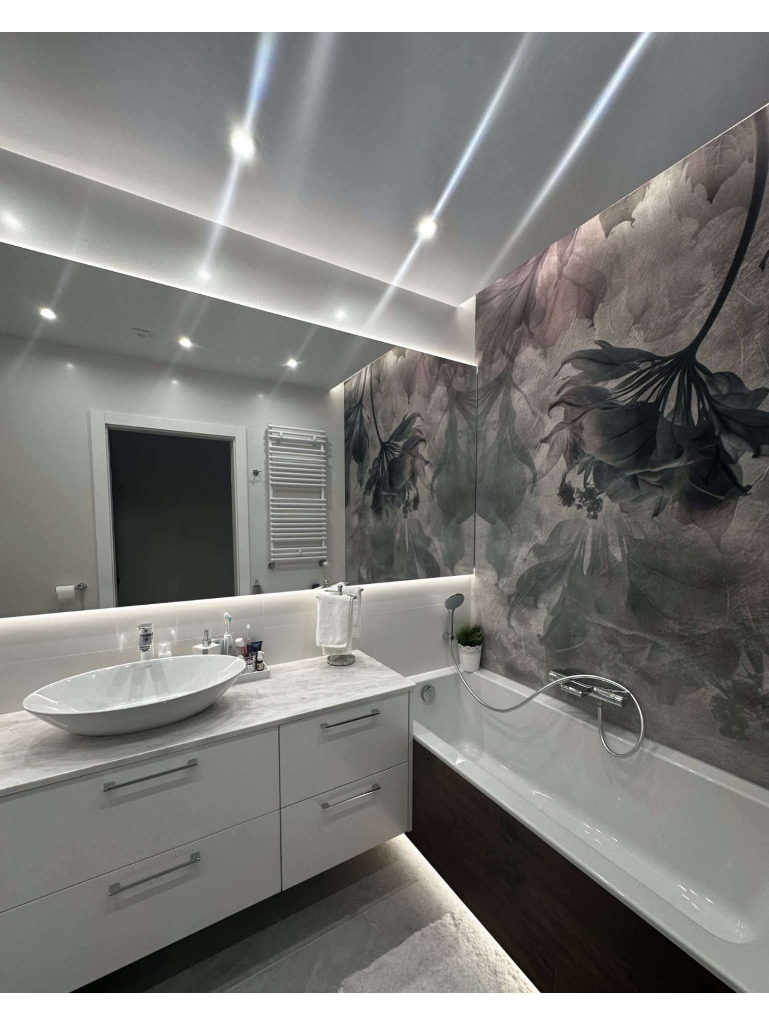 Projekt wnętrza glamour – realizacja MiZart Design w Lublinie