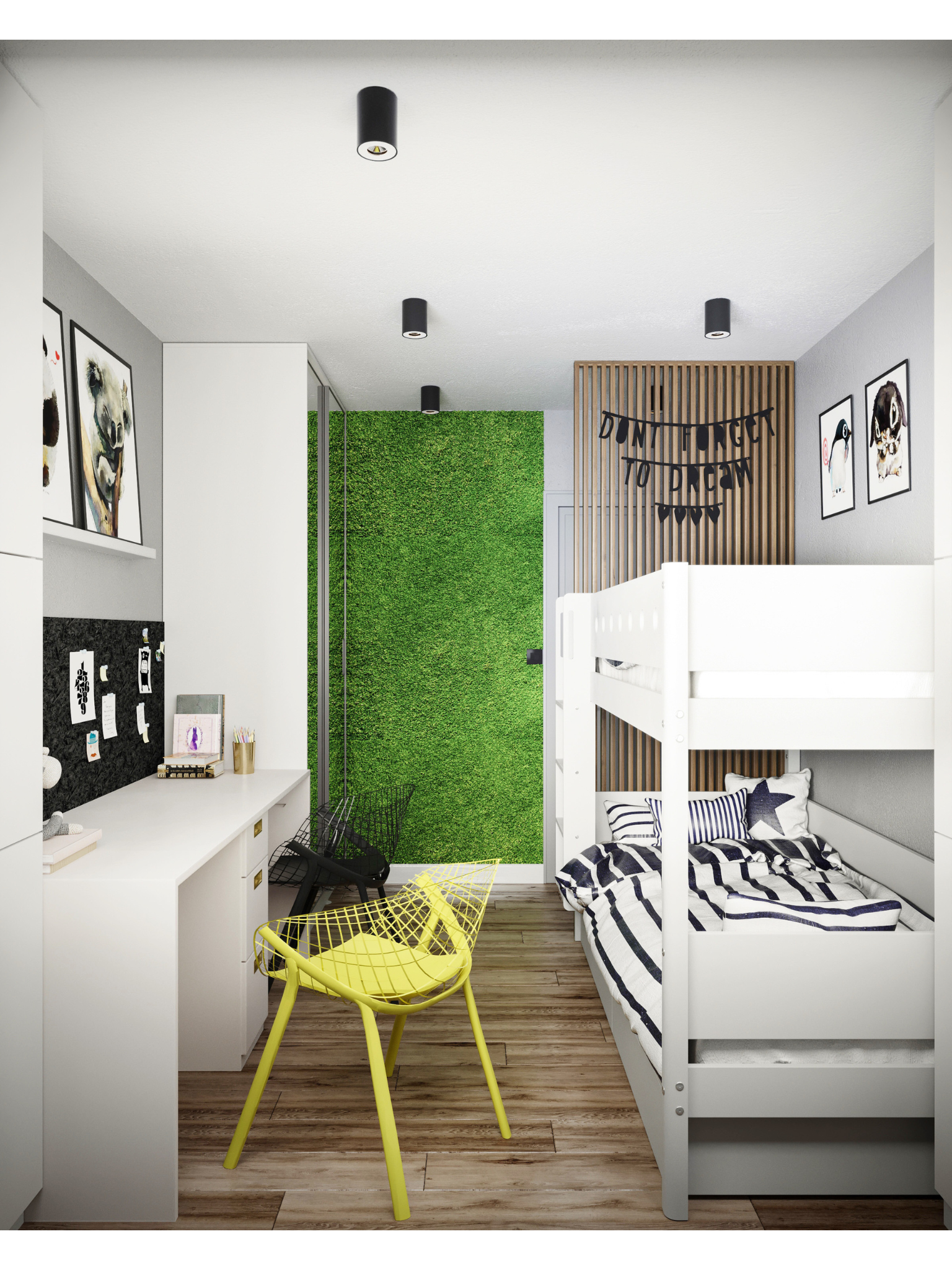 Nowoczesny pokój – projekt MiZart Design w Lublinie