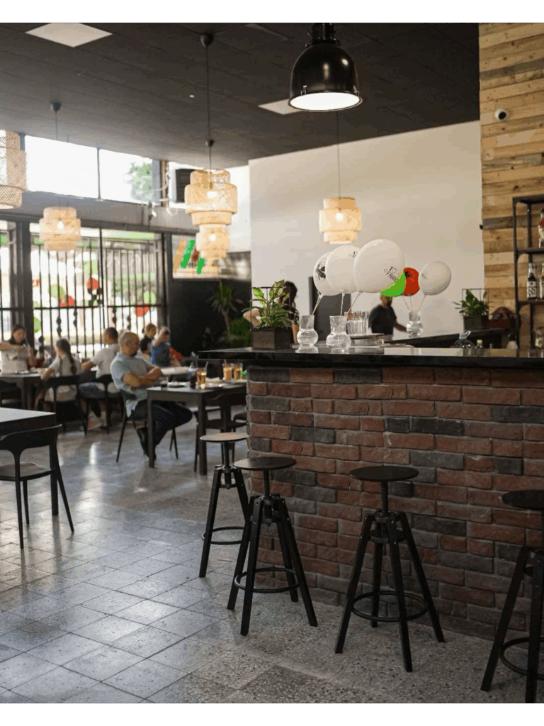 Projekt wnętrza restauracji Franco Ristorante w Łęcznej – MiZart Design