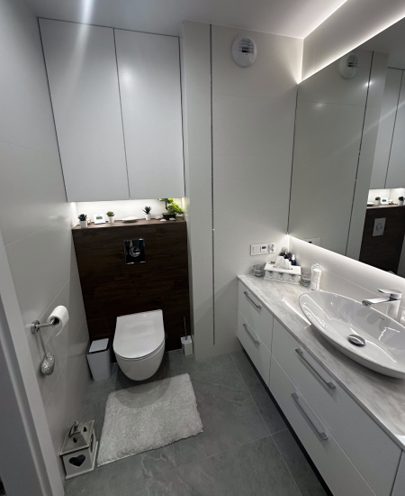 Projekt wnętrza glamour – realizacja MiZart Design w Lublinie
